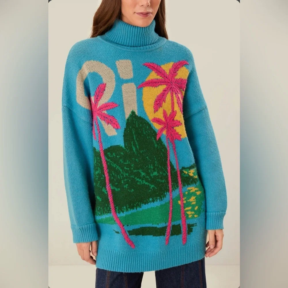 Farm Rio Rio Sweater - Picture 3 of 8